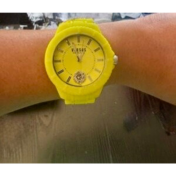 VERSACE VENUS Watch Yellow - Picture 1 of 4